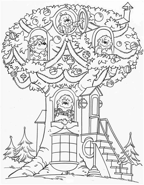 Berenstain Bears Coloring Pages - Free Printable Coloring Pages for Kids