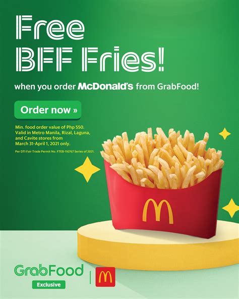 McDonald’s – FREE BFF Fries Promo | Manila On Sale