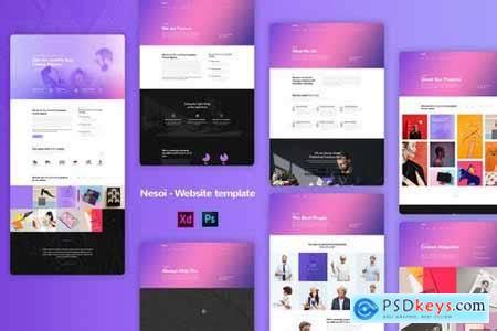 Creative agency Website Templates Pack