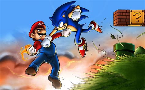 Mario and Sonic Wallpapers - Top Free Mario and Sonic Backgrounds ...