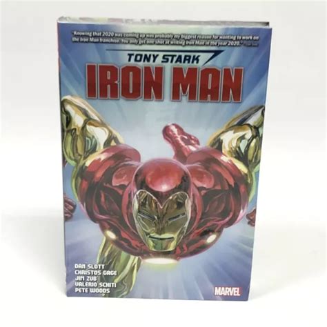 TONY STARK IRON Man by Dan Slott Omnibus Ross Cover New Marvel Comics ...