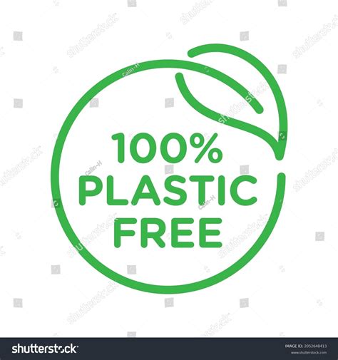 Plastic Free Vector Product Logo Icon Stock Vector (Royalty Free) 2052648413 | Shutterstock