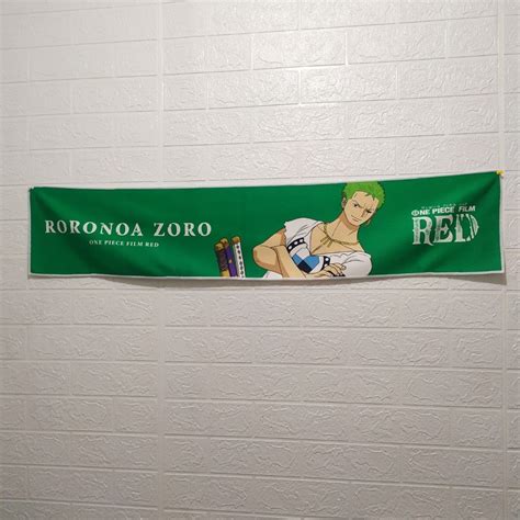 One Piece Cloth Banner Roronoa Zoro, Hobbies & Toys, Memorabilia & Collectibles, Fan Merchandise ...