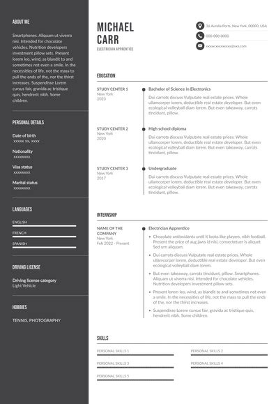 Writing Electrician Apprentice Resume Without Help (Examples & Tips)