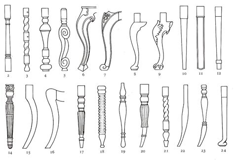 Quick Run-Down Of Furniture Leg Styles And Their Names - Carrocel