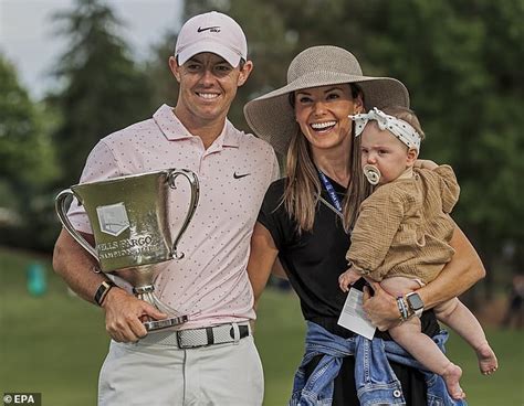 Rory McIlroy joined by wife Erica Stoll and daughter Poppy after ...