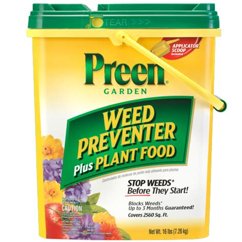 Preen Garden Weed Preventer Plus Plant Food