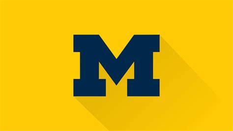 Download The Logo Of Michigan Wolverines Wallpaper | Wallpapers.com