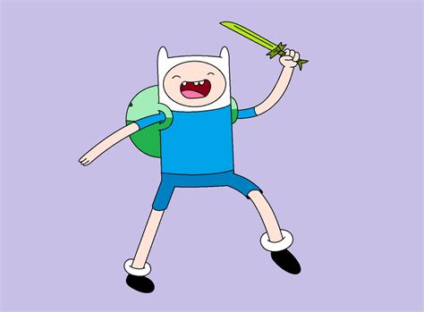 Adventure Time - Finn holding grass sword by terahfrancisco0207 on DeviantArt