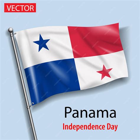 Premium Vector | Panama flag national independence day vector flags in america international