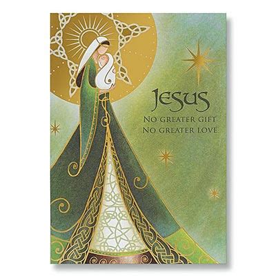 Irish Christmas - Madonna and Child Irish Christmas Cards at IrishShop ...