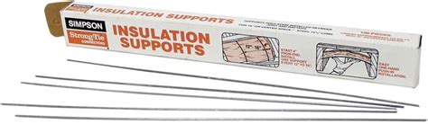 Amazon.com: Simpson Strong-Tie IS16-R - 16" Insulation Support 100ct : Industrial & Scientific