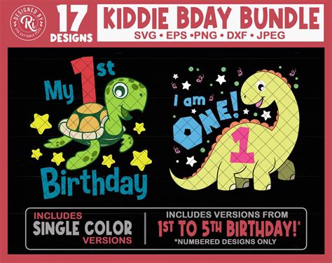 Kids Birthday Svg Bundle Birthday Svg Birthday Shirt Svg - Etsy