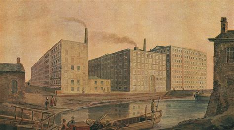 Manchester Cotton Mill in 1820 image - Free stock photo - Public Domain ...