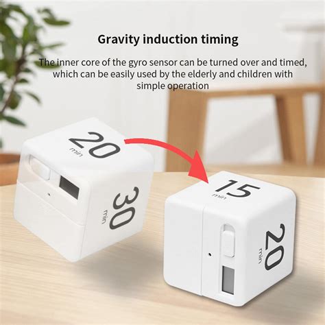 Cube Timer Cube Kitchen Timer The Miracle Cube Timer 1 3 5 10 /15 20 30 ...