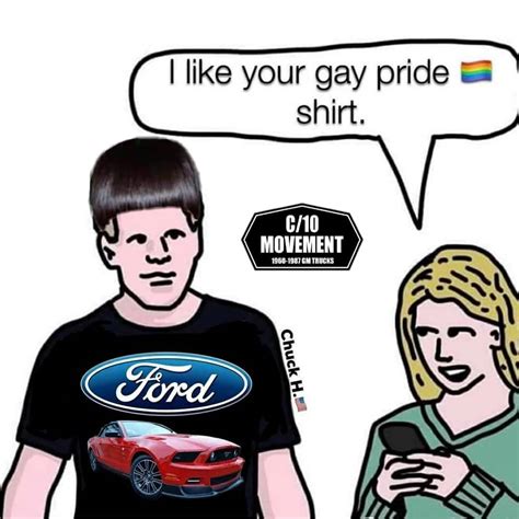 I Like Your Gay Pride Shirt (Ford) | I Like Your Pride Shirt | Know ...