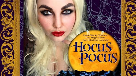 Sarah Sanderson (Hocus Pocus) Makeup Tutorial! - YouTube