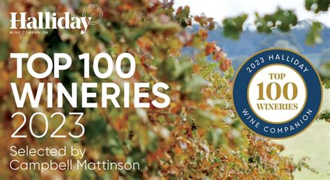 2023 Top 100 Wineries Announced - Halliday Wine Companion