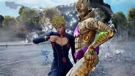 Jump Force trailer shows DLC character Giorno Giovanna