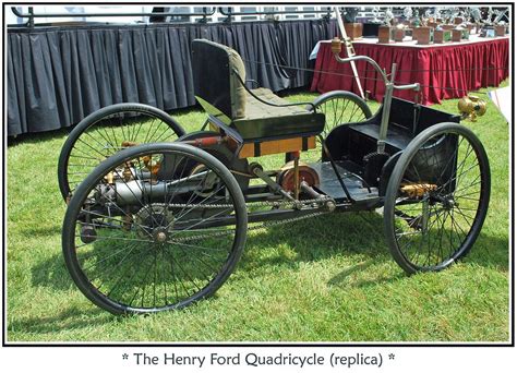 Henry Ford Quadricycle (Replica) | Vintage Car