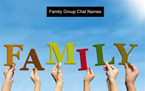 100+ Family Group Chat Names to Strengthen Family Bonding!