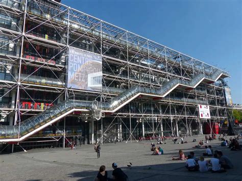 The Centre Pompidou Architecture | Piano & Rogers - Archeetect