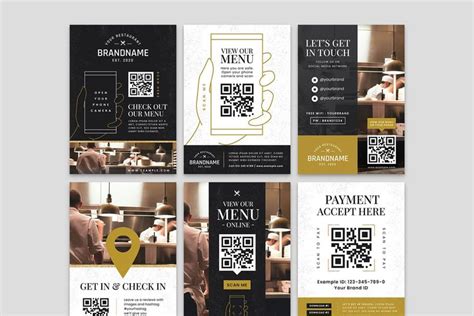 QR Code Flyer Templates | Flyer template, Flyer, Food packaging design