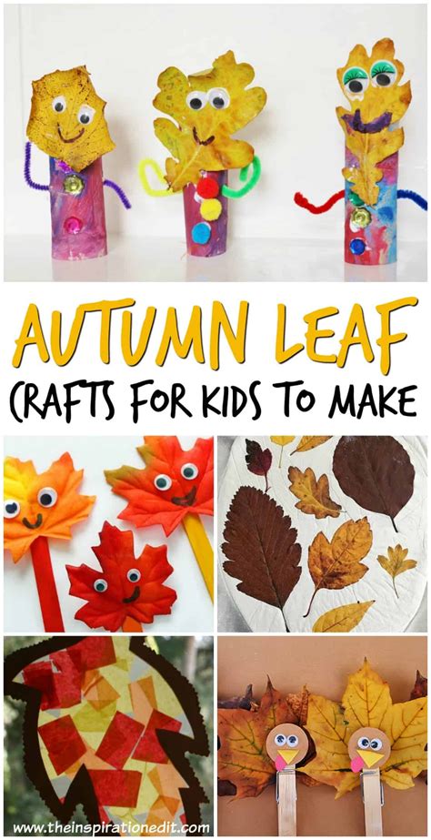 Leaf Autumn Crafts Kids Will Love | Preschool crafts, Fall crafts for ...