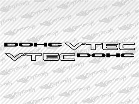 Honda VTEC DOHC Decal stickers