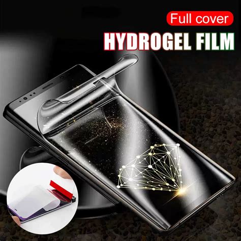 Aliexpress.com : Buy Soft Hydrogel Film For Samsung Galaxy S8 S9 PLus Note 8 Screen Protector ...