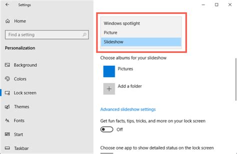 How to Setup Lock Screen Slideshow in Windows 10? – WebNots