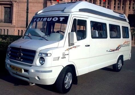 7 Seater Tempo Traveller Van Hire Delhi, Luxury Van Rental Service India