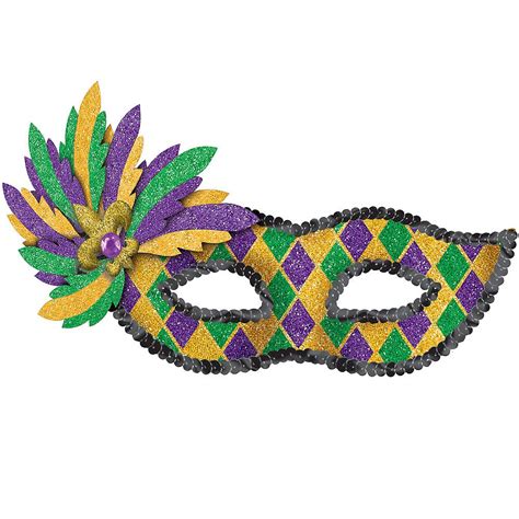 Glitter Harlequin Mardi Gras Masquerade Mask Image #1 | Mardi gras mask, Mardi gras, Masks ...