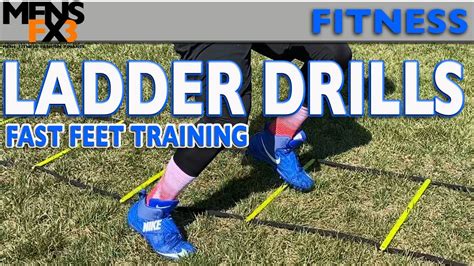 LADDER DRILLS | FOOTWORK | FAST FEET TRAINING | FITNESS - YouTube