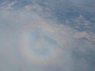 Rainbow Circle | This rainbow circle followed our flight to … | Flickr