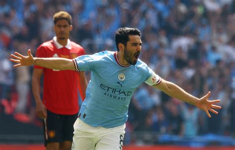 Man City's Gundogan scores fastest FA Cup final goal | Reuters