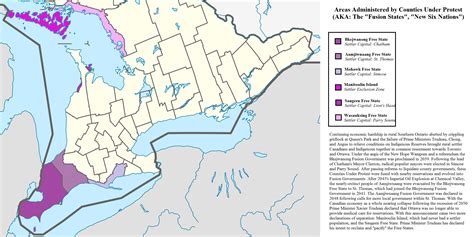 Map of Southern Ontario, 2053 : r/imaginarymaps