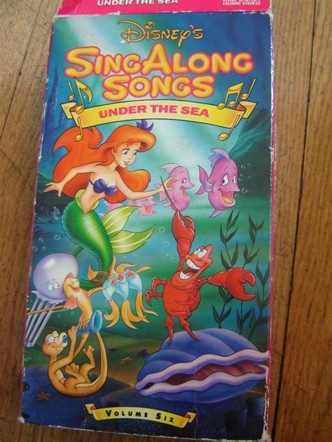 Disney S Sing Along Songs Under The Sea Volume Six Vhs Retro | My XXX Hot Girl