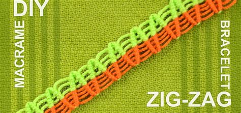 How to Make a ZigZag Macrame Bracelet « Jewelry :: WonderHowTo