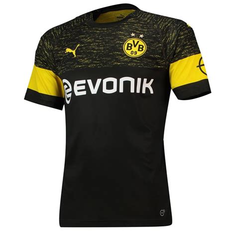 Borussia Dortmund 18/19 away | Sports jersey design, Dortmund, Borussia ...