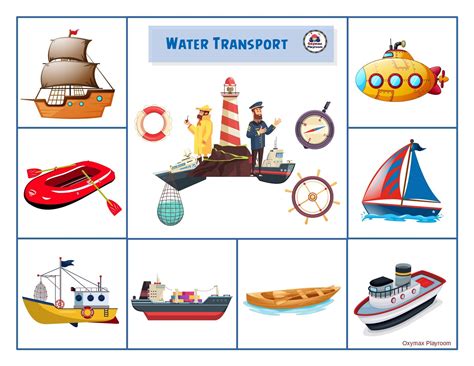 Free Transportation Printables For Kids