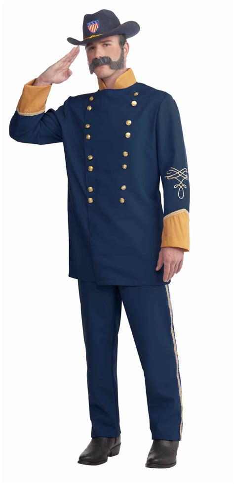 Adult Mens Blue Union Officer Army Soldier Historical Costume Civil War Uniform | eBay