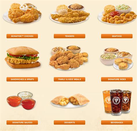 Popeyes Menu and Specials