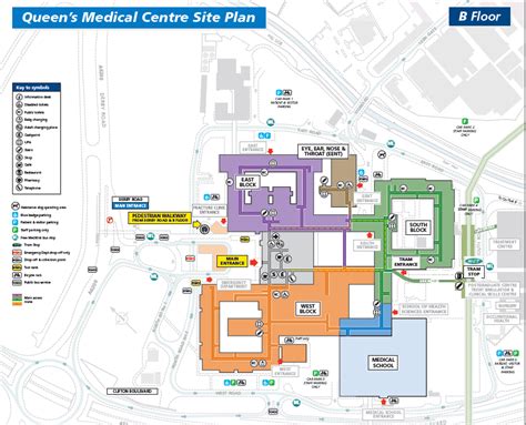 Floor Plan Queens Medical Center Map | Medical center hospital, Hospital floor plan, Campus map