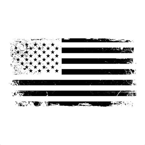 Grunge USA flag, Vintage black and white American flag Vector 26645957 Vector Art at Vecteezy