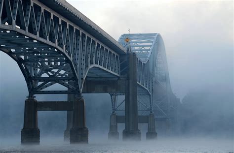 Hatem Bridge in the morning fog. Thanks Mitch Lebovic! | Amazing ...