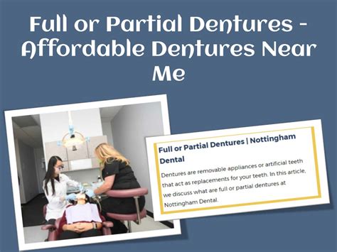 PPT - Full or Partial Dentures - Affordable Dentures Near Me PowerPoint ...