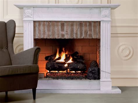 Gas open fireplace with remote control REAL FIRE By BRITISH FIRES