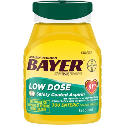 usa-angel. Aspirin Regimen Bayer Low Dose Pain Reliever Enteric Coated ...