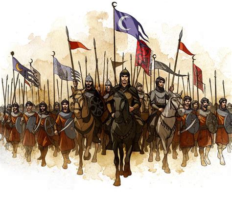 Arabian medieval army by javieralcalde on deviantART | Warrior concept ...